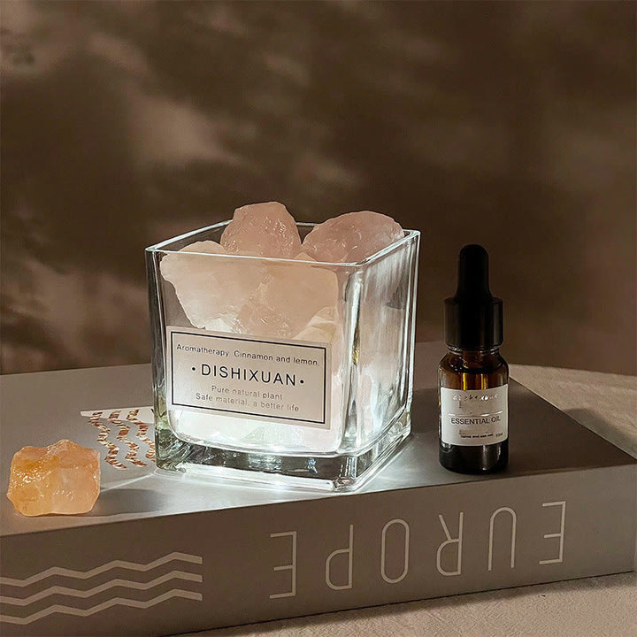 Olivenorma Healing Crystal Stones Diffusore di cristalli per aromaterapia