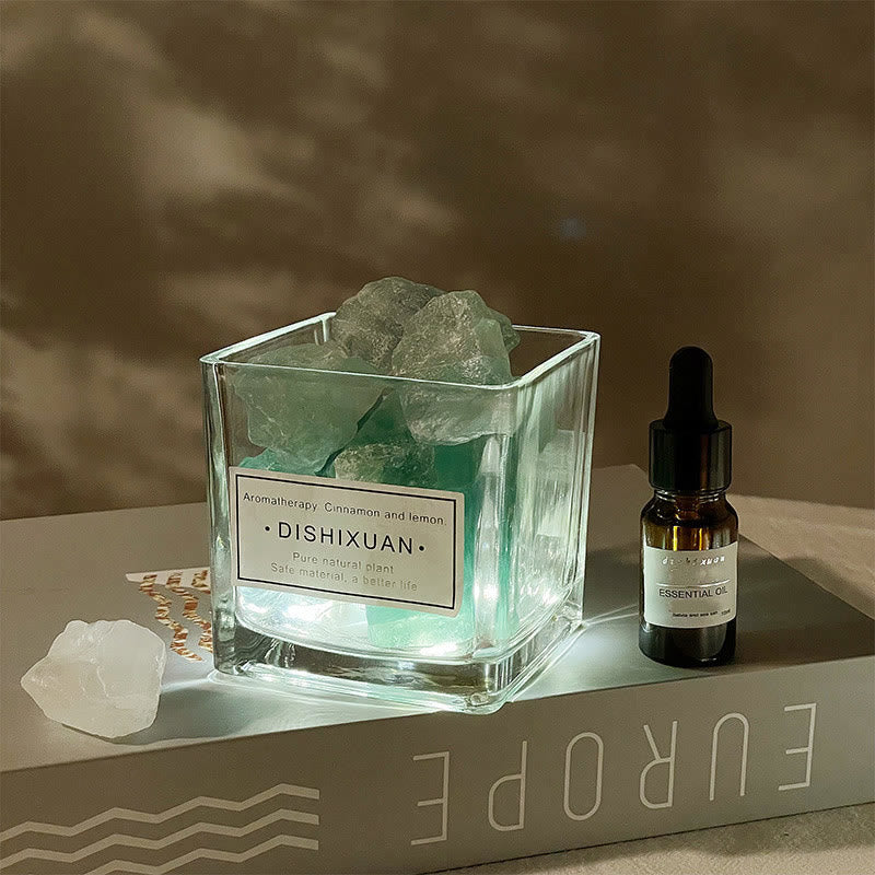 Olivenorma Healing Crystal Stones Diffusore di cristalli per aromaterapia