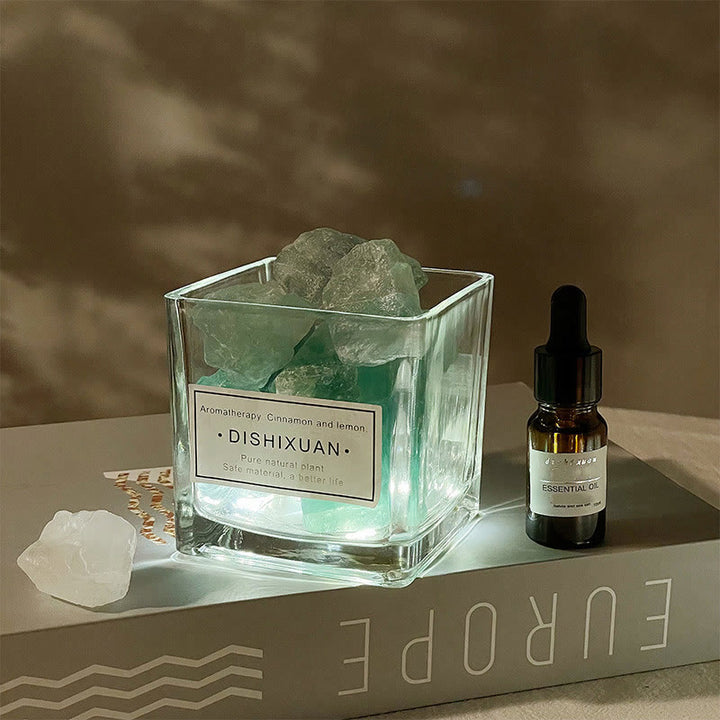 Olivenorma Healing Crystal Stones Diffusore di cristalli per aromaterapia