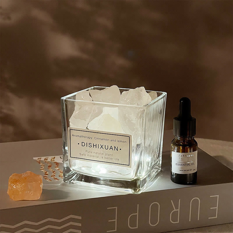 Olivenorma Healing Crystal Stones Diffusore di cristalli per aromaterapia