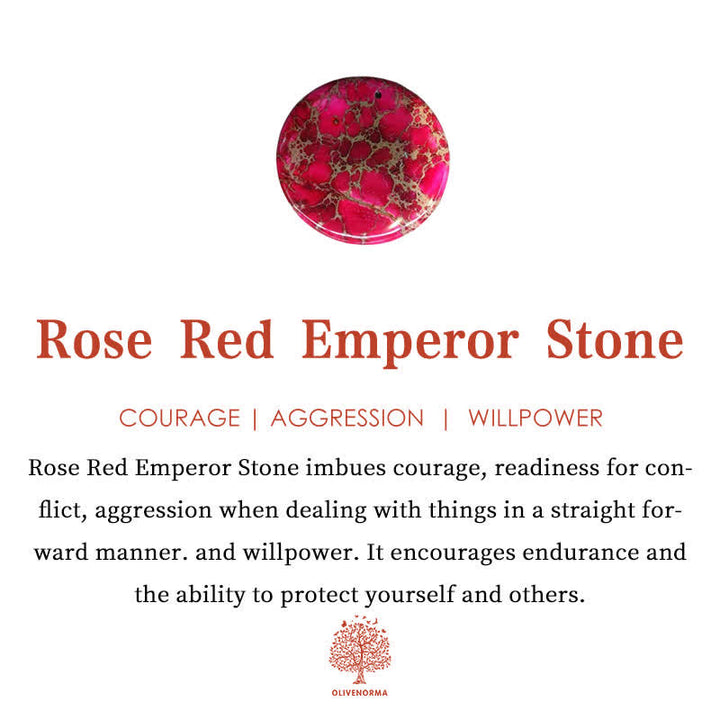 Collana con ciondolo a forma di angelo con perline di cristallo naturale Olivenorma