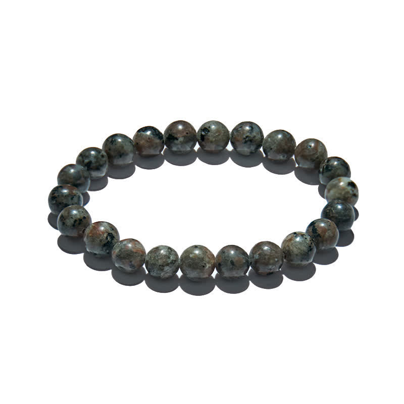 Bracciale Olivenorma in perline Yooperlite naturali da 6-12 mm 