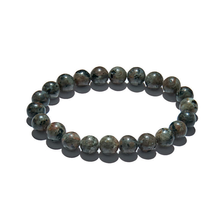 Bracciale Olivenorma in perline Yooperlite naturali da 6-12 mm 