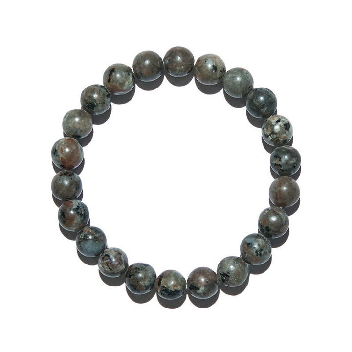 Bracciale Olivenorma in perline Yooperlite naturali da 6-12 mm 