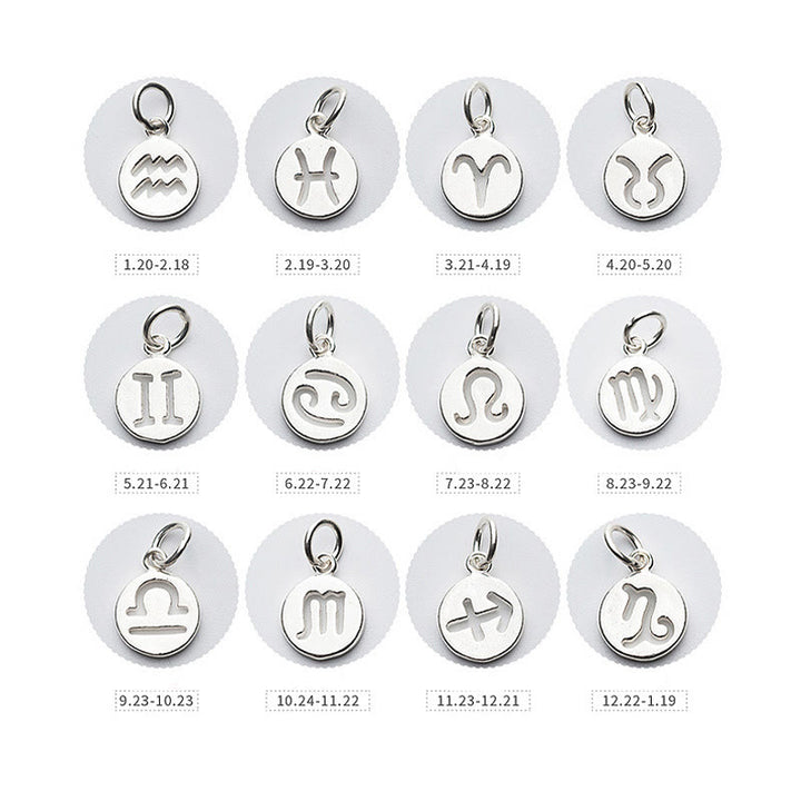 Olivenorma Braccialetto da donna carino con zodiaco in quarzo rosa naturale