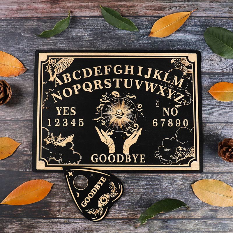 Olivenorma Malocchio Pendolo in legno Set di divinazione e rabdomanzia