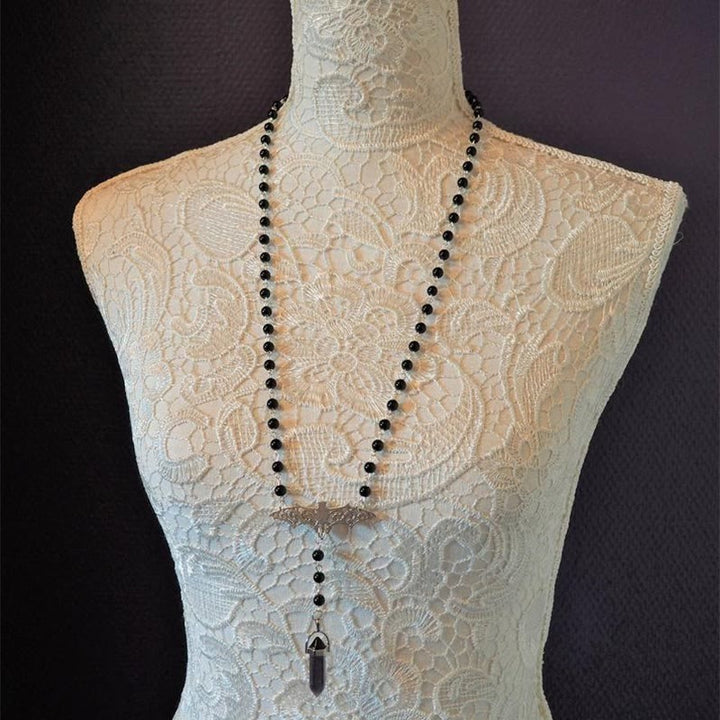 Collana divinatoria esagonale in cristallo energetico gotico Olivenorma