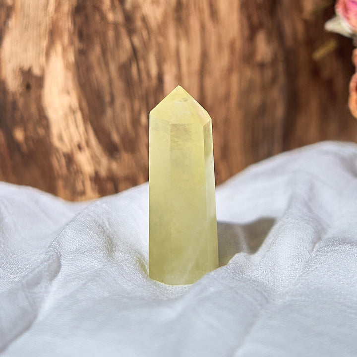 Bacchette di cristallo curativo naturale Olivenorma Citrine Obelisk Tower