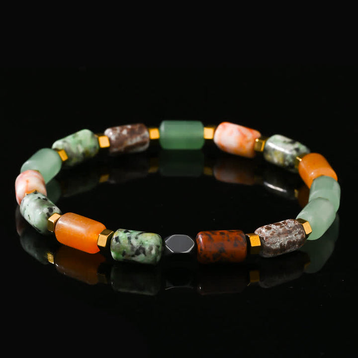 Bracciale Olivenorma Natural Five Types Crystal Beads