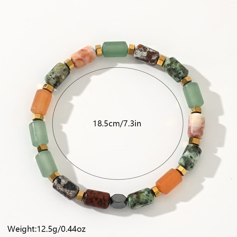 Bracciale Olivenorma Natural Five Types Crystal Beads