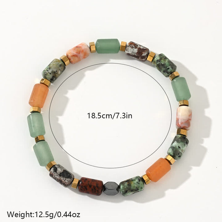 Bracciale Olivenorma Natural Five Types Crystal Beads