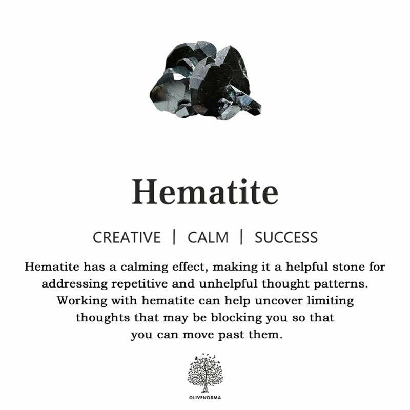 Braccialetto di perline di diaspro con immagine di ematite naturale Olivenorma 