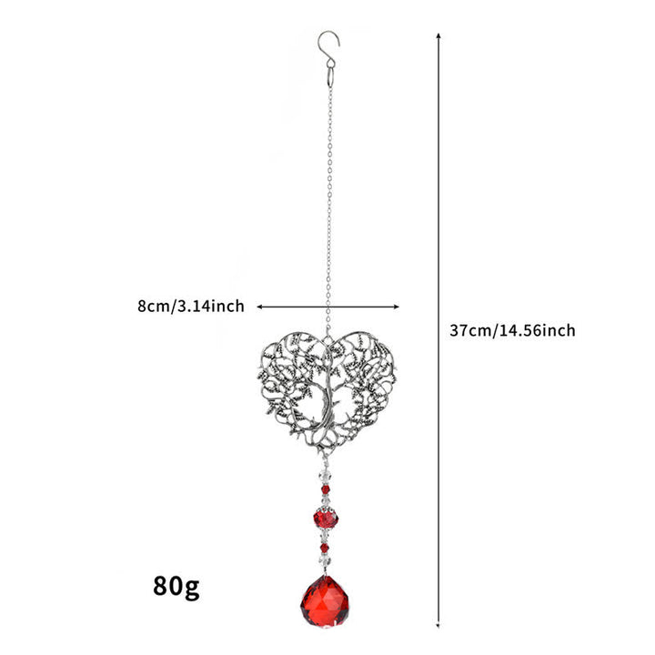 Olivenorma Albero della vita Campanello acchiappasole in ferro