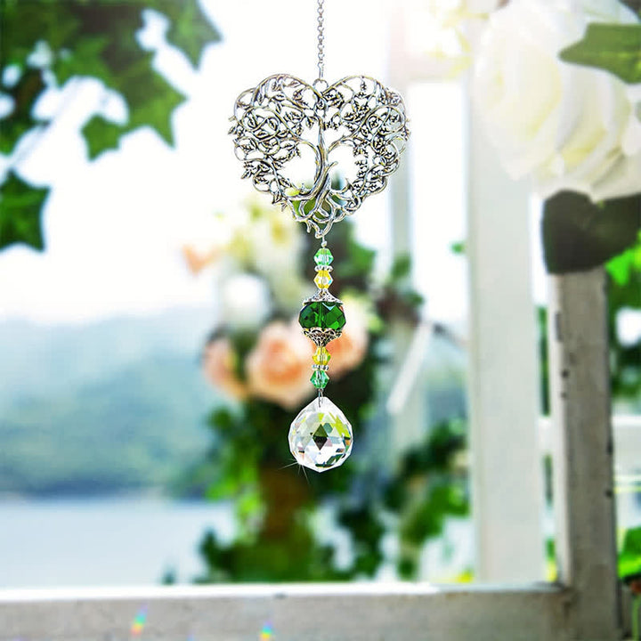 Olivenorma Albero della vita Campanello acchiappasole in ferro