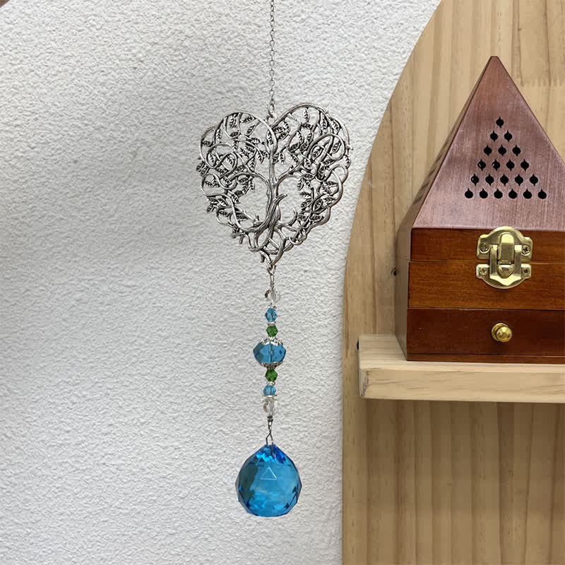 Olivenorma Albero della vita Campanello acchiappasole in ferro