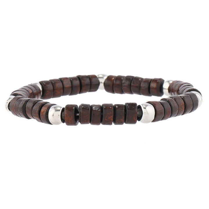 Olivenorma 6 pezzi set di braccialetti da polso in pelle turchese con malocchio - image 8