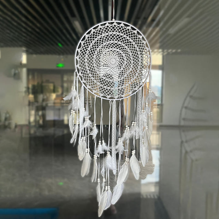 Olivenorma Acchiappasogni fatto a mano in stile bohémien con motivi multipli - Stile 18 - image 18