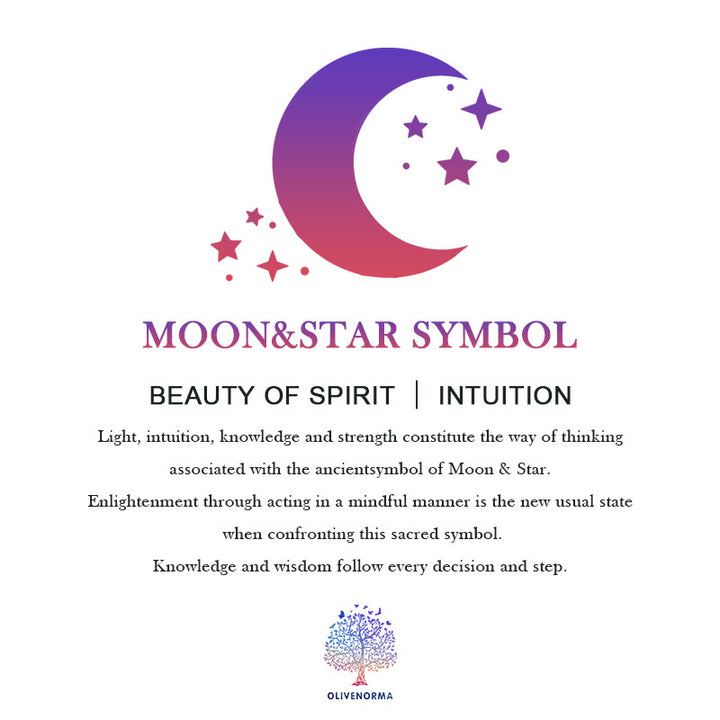 Olivenorma Crescent Moon & Star Lights Acchiappasogni