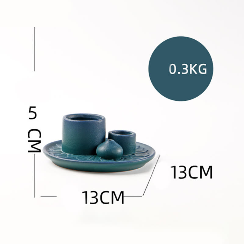 Porta incenso vassoio porta adesivo Olivenorma Palo Santo