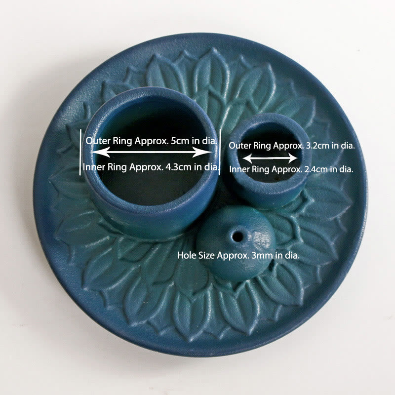 Porta incenso vassoio porta adesivo Olivenorma Palo Santo