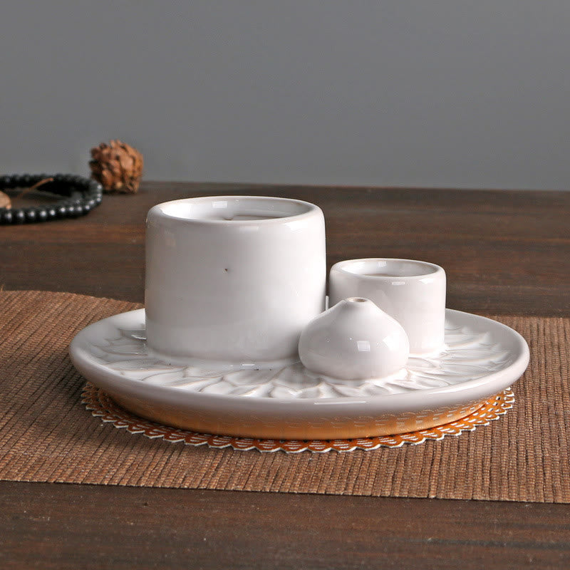 Porta incenso vassoio porta adesivo Olivenorma Palo Santo