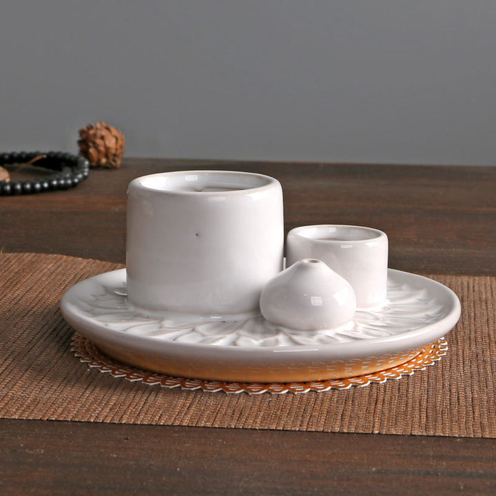 Porta incenso vassoio porta adesivo Olivenorma Palo Santo