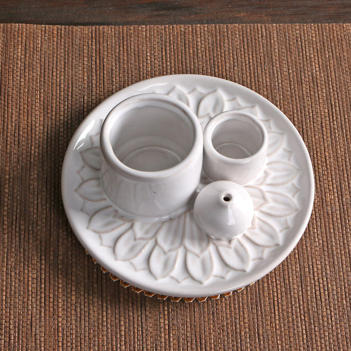 Porta incenso vassoio porta adesivo Olivenorma Palo Santo