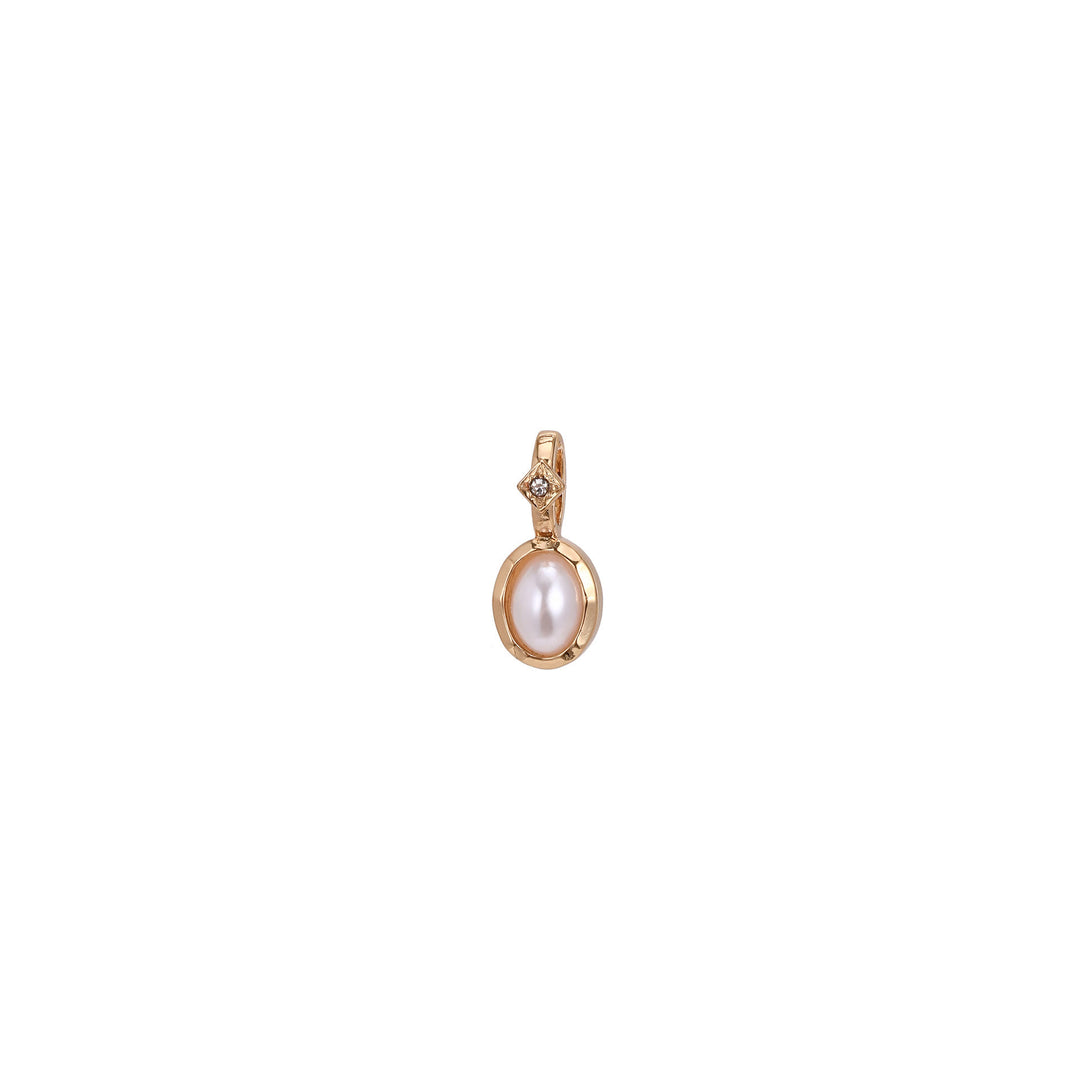 Collana con ciondolo in pietra portafortuna Olivenorma con gemma di cristallo naturale