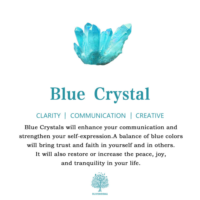 Collana girocollo con ciondolo a goccia in amazzonite naturale Olivenorma