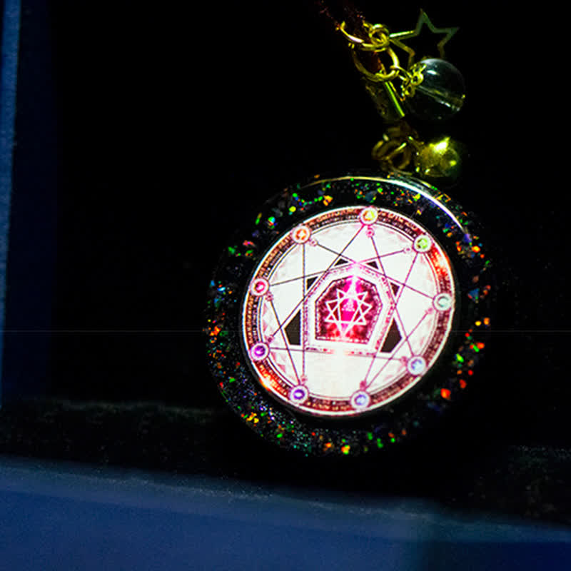 Collana energetica in quarzo rubino e granato Olivenorma