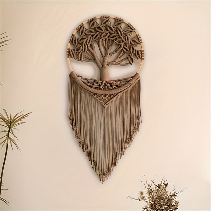 Olivenorma - Decorazione da parete con albero della vita intrecciato a mano