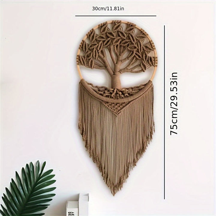 Olivenorma - Decorazione da parete con albero della vita intrecciato a mano