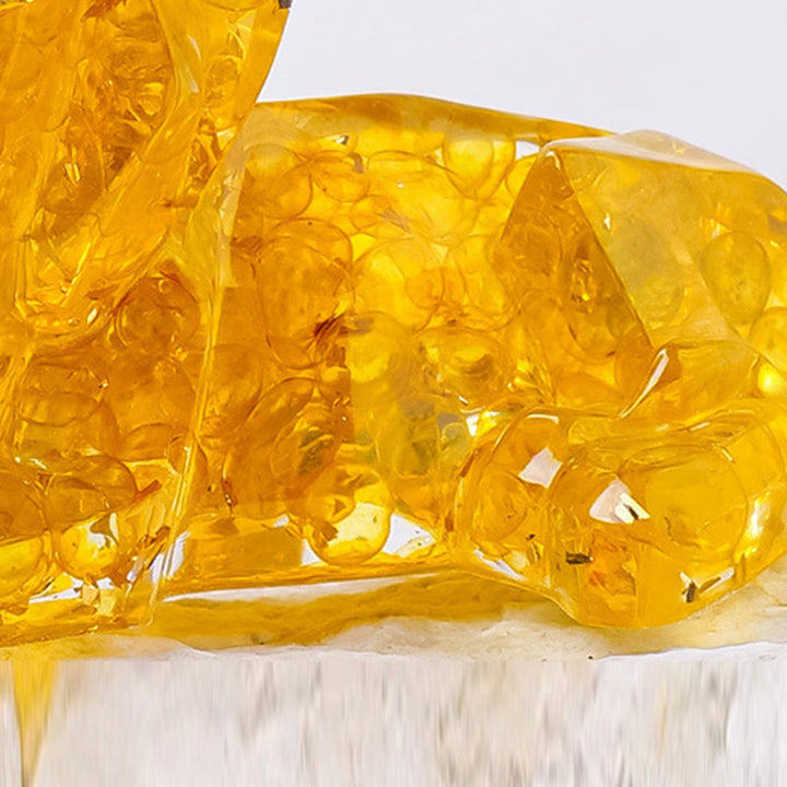 Decorazione in pietra preziosa con leone in pietra naturale Olivenorma