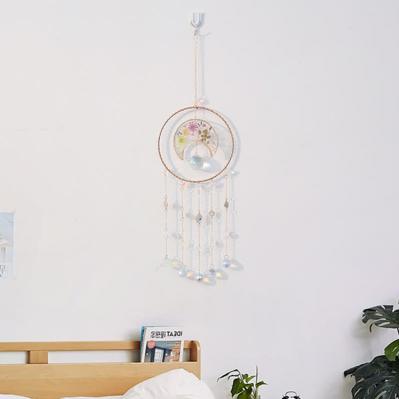 Olivenorma Stampa epossidica della luna Ciondolo per il vento