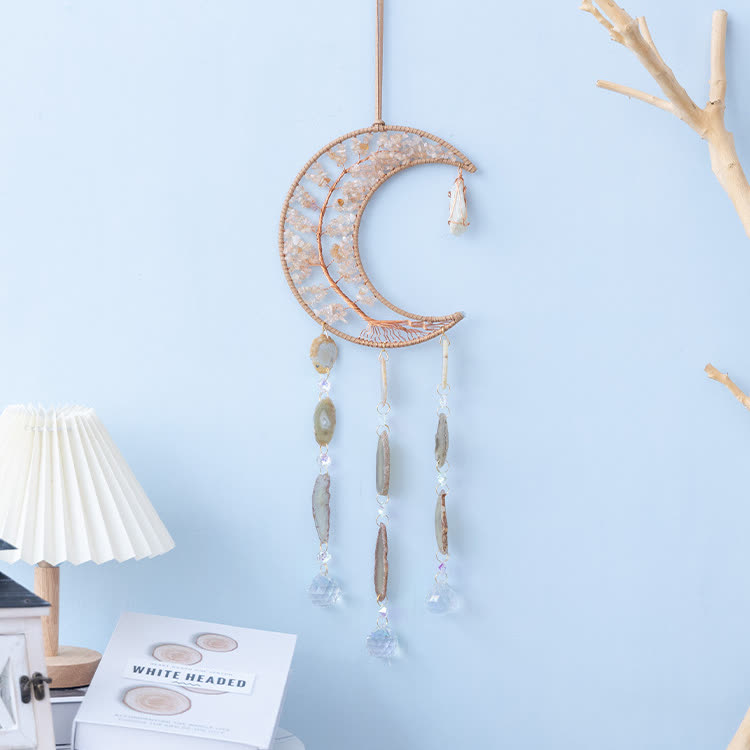 Olivenorma Citrino Ghiaia Albero della Vita Luna Campanello a Vento