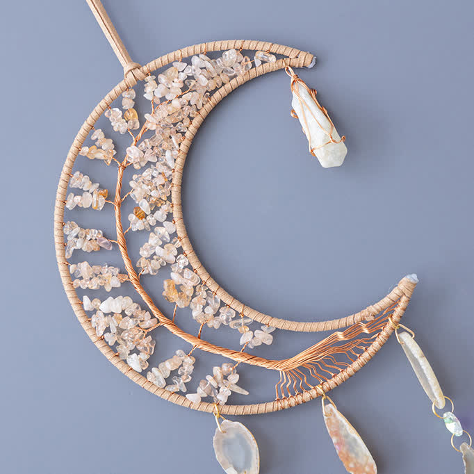 Olivenorma Citrino Ghiaia Albero della Vita Luna Campanello a Vento