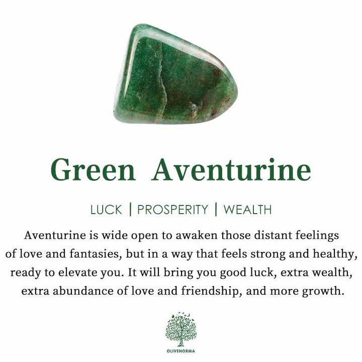 Braccialetto di perline in avventurina verde occhio di tigre naturale Olivenorma