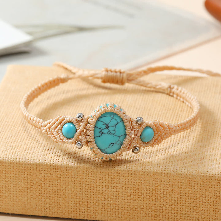 Bracciale intrecciato con cristalli taglio ovale intrecciati Olivenorma 