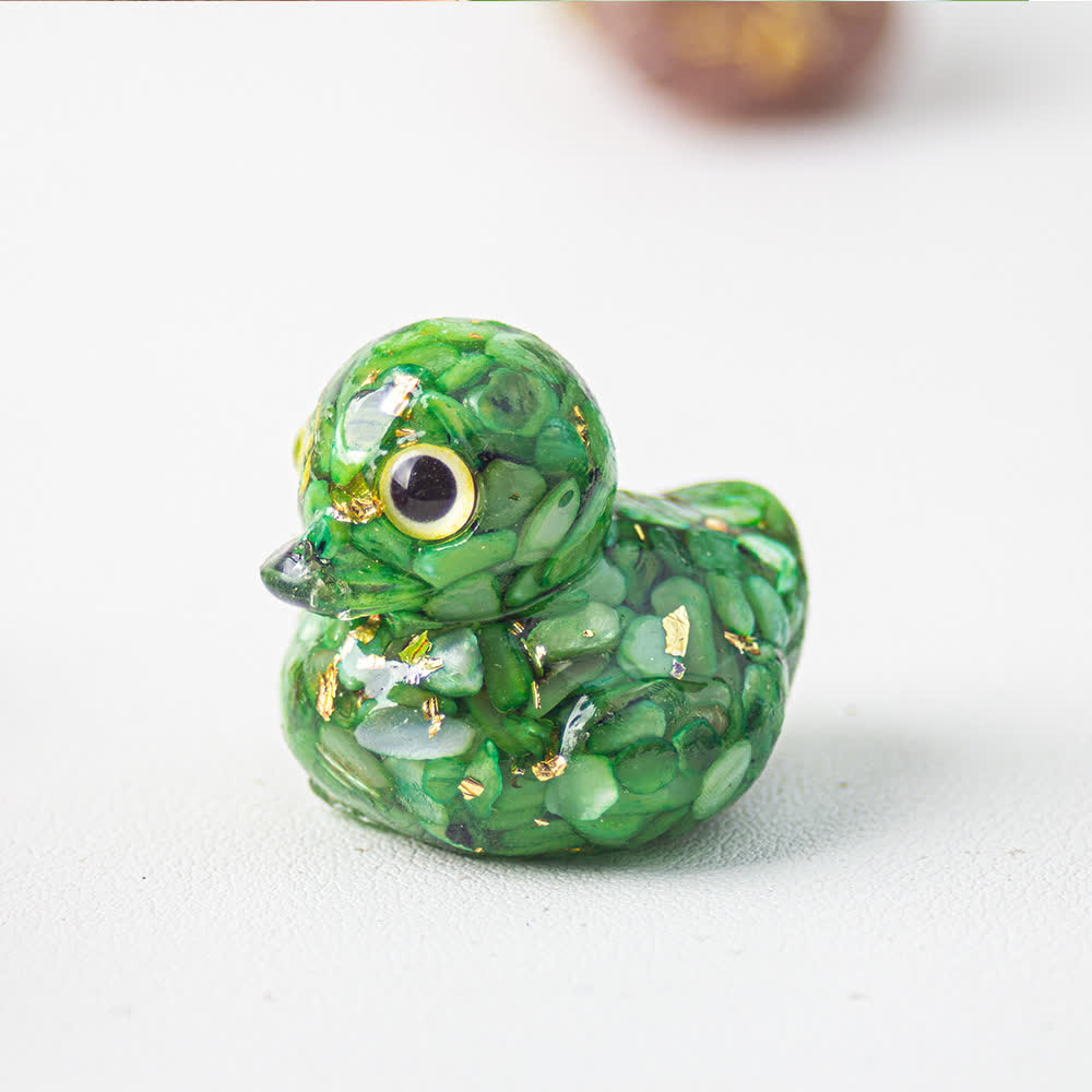 Decorazione in pietra preziosa di cristallo naturale Olivenorma a forma di anatra - image 44