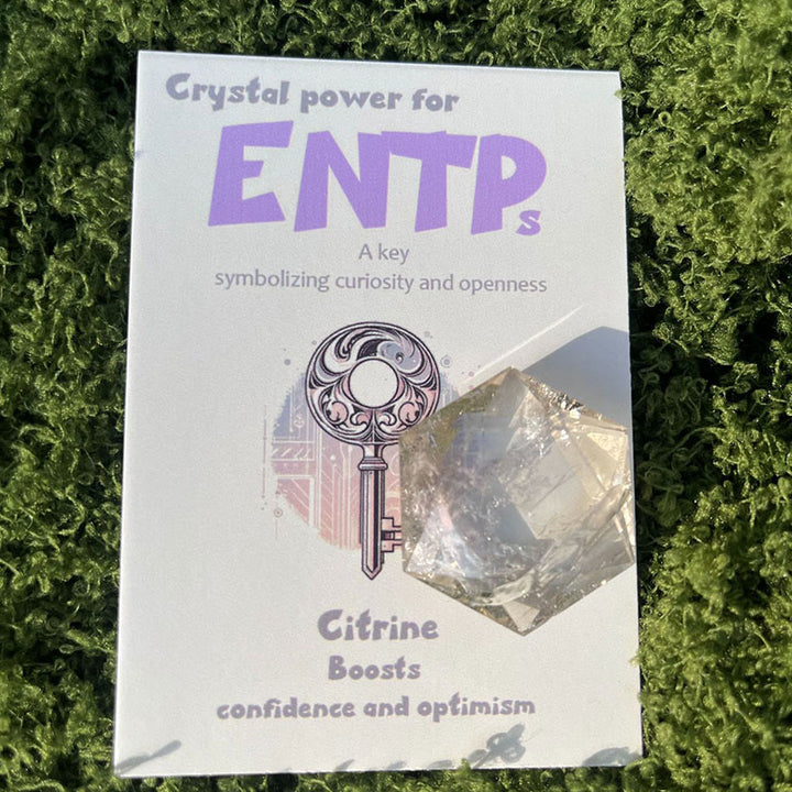 Olivenorma MBTI Gem Crystal Ornamenti Pietra Naturale