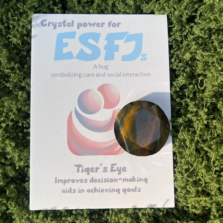 Olivenorma MBTI Gem Crystal Ornamenti Pietra Naturale