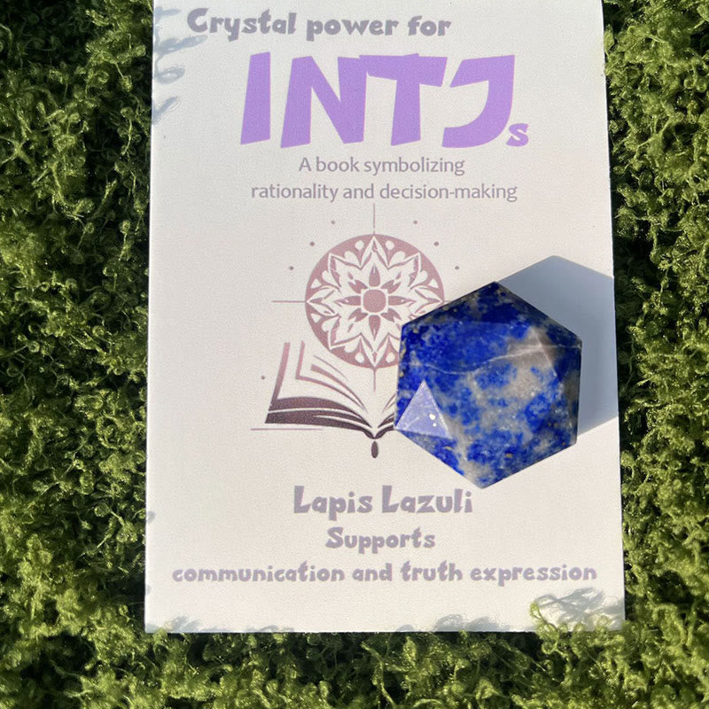 Olivenorma MBTI Gem Crystal Ornamenti Pietra Naturale