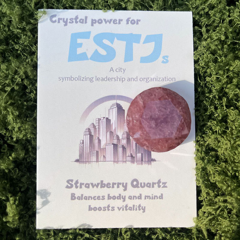 Olivenorma MBTI Gem Crystal Ornamenti Pietra Naturale