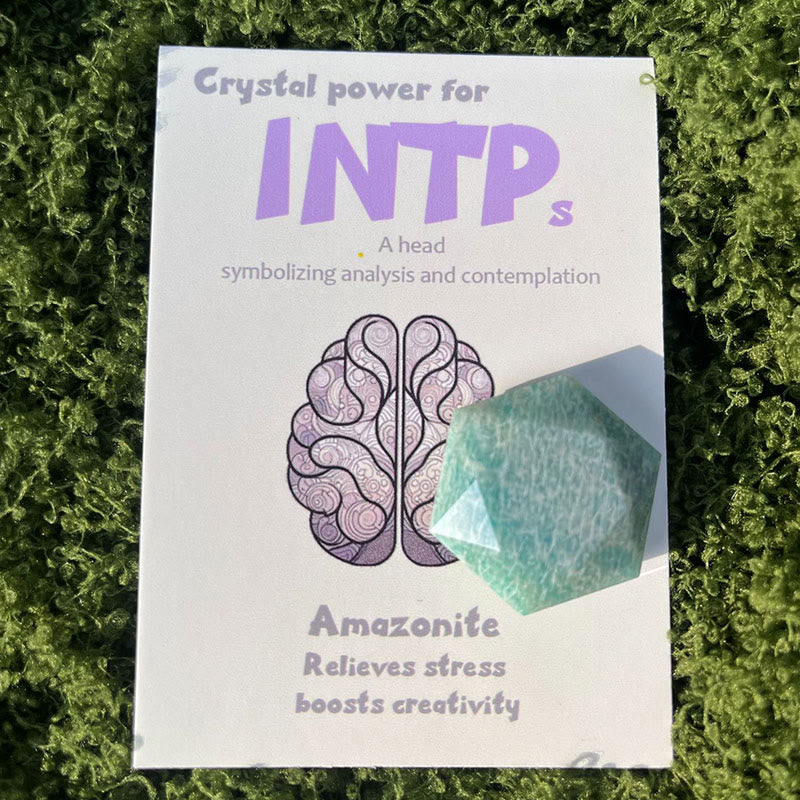 Olivenorma MBTI Gem Crystal Ornamenti Pietra Naturale