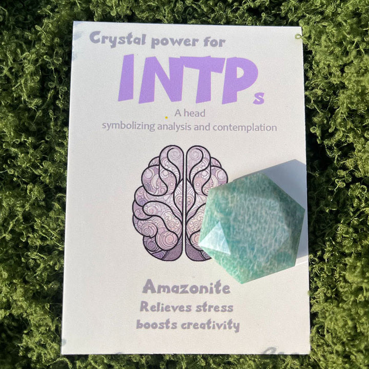 Olivenorma MBTI Gem Crystal Ornamenti Pietra Naturale