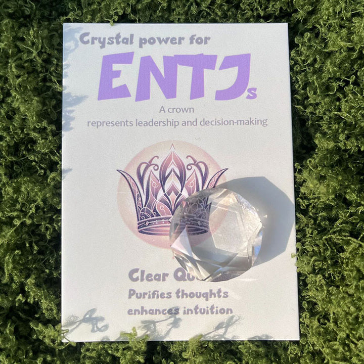 Olivenorma MBTI Gem Crystal Ornamenti Pietra Naturale