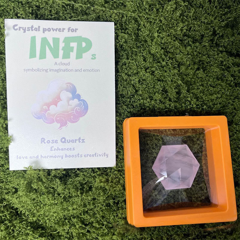 Olivenorma MBTI Gem Crystal Ornamenti Pietra Naturale