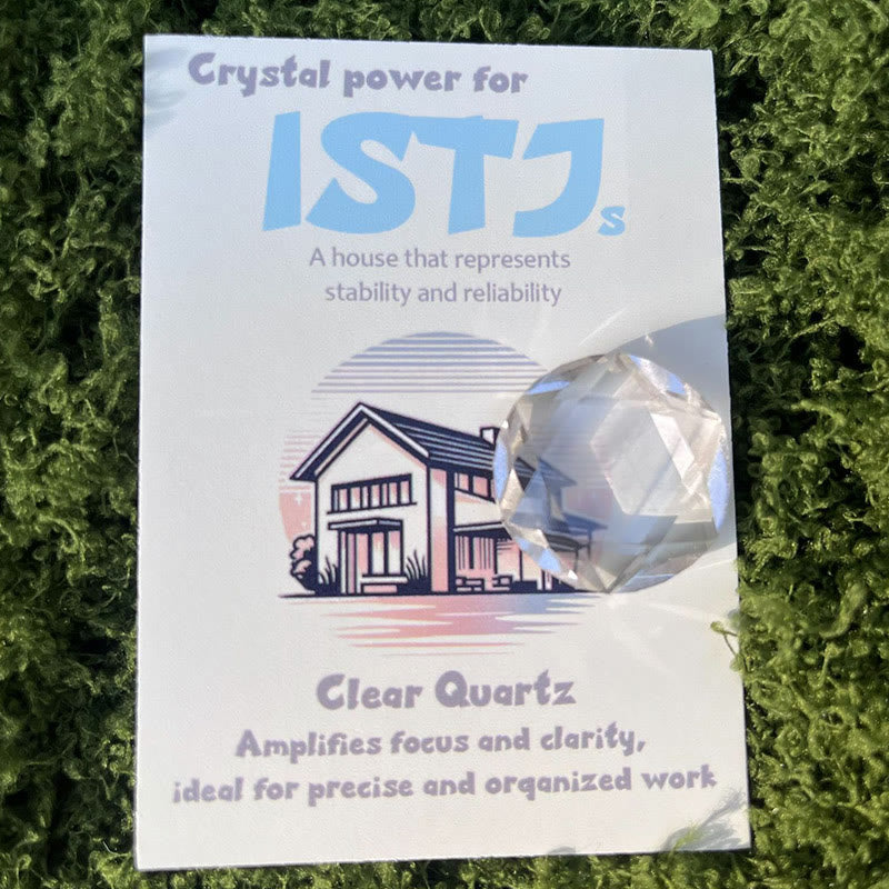 Olivenorma MBTI Gem Crystal Ornamenti Pietra Naturale