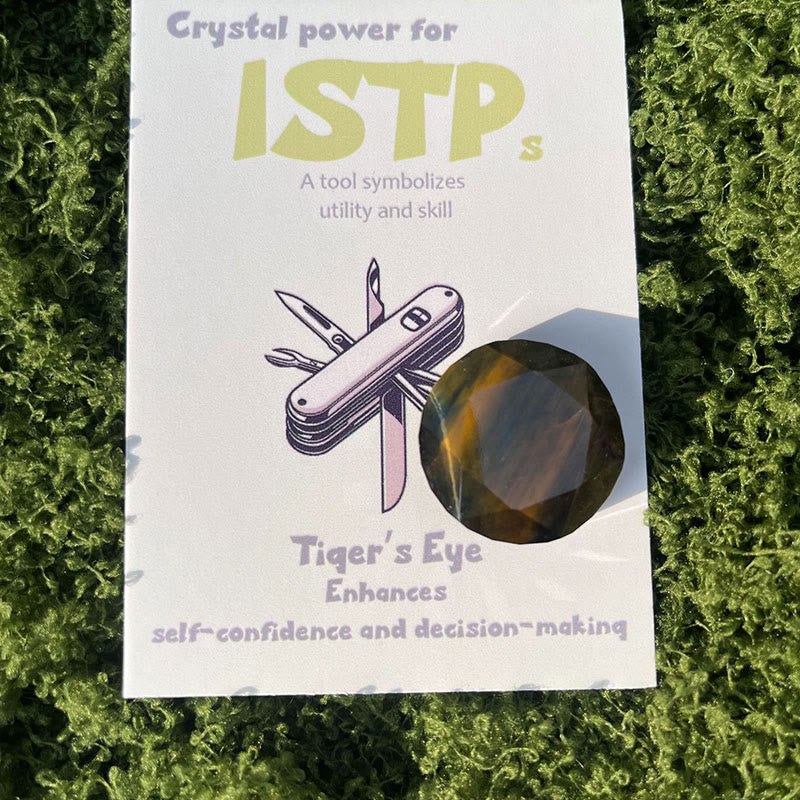 Olivenorma MBTI Gem Crystal Ornamenti Pietra Naturale