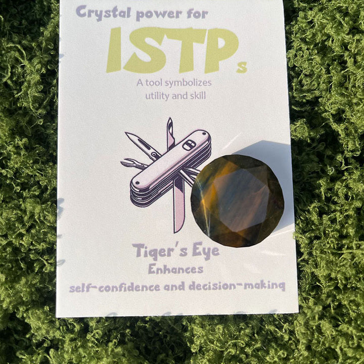 Olivenorma MBTI Gem Crystal Ornamenti Pietra Naturale